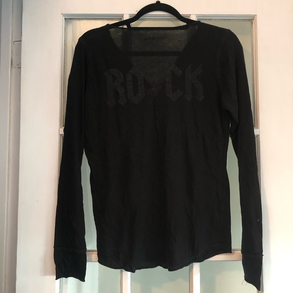 Black long sleeve Zadig & Voltaire